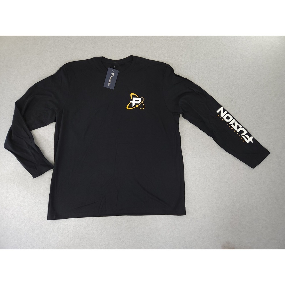 Fanatics Overwatch League Philadelphia Fusion LS Shirt Black Logo Size Mens 2XL